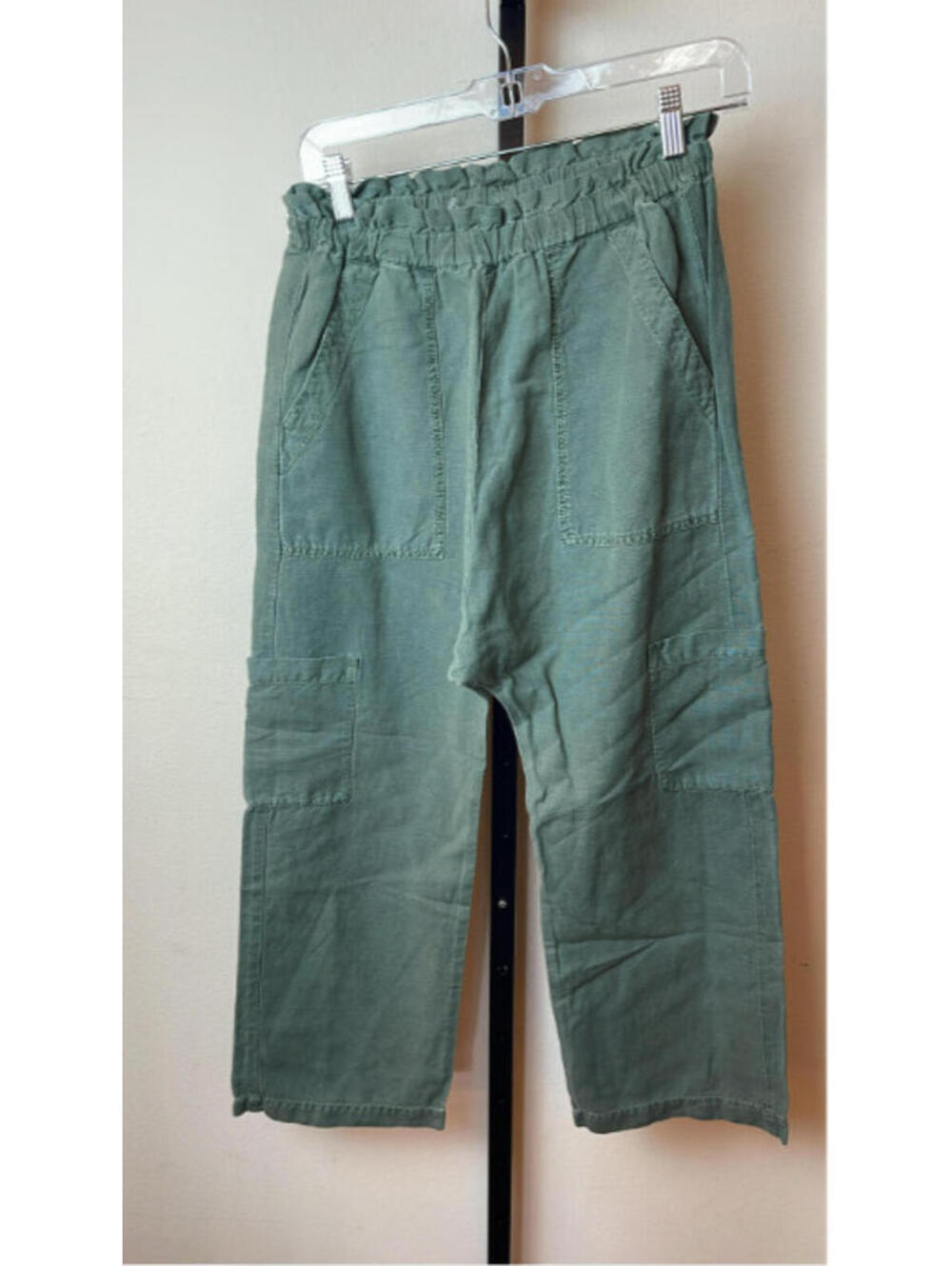NSF Cropped Paperbag Pants, $345, NWT, Size XS, #119